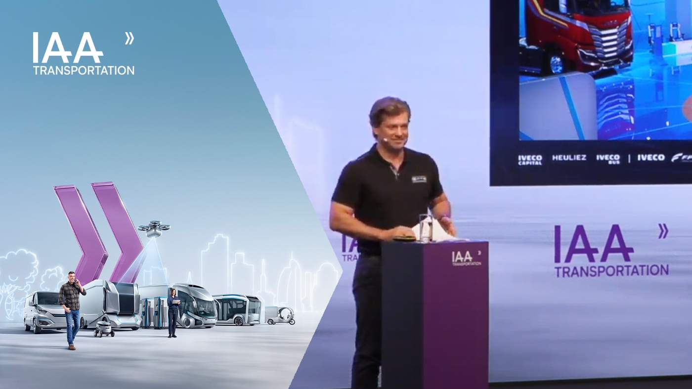 Keynote by Dr. Gerrit Marx (CEO, Iveco Group) | IAA TRANSPORTATION 2022