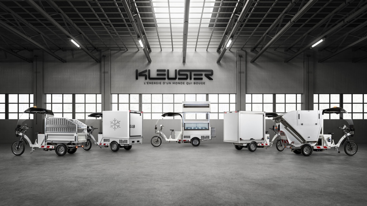 Five different modules make the electricity-assisted cargo bike Freegônes particularly versatile. Photo: Kleuster