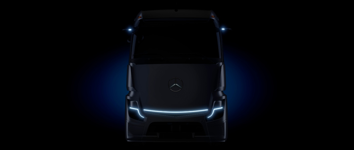 Mercedes-Benz Trucks will present the long-distance, electric truck eActros LongHaul for the first time in September. Photo: Daimler Truck
