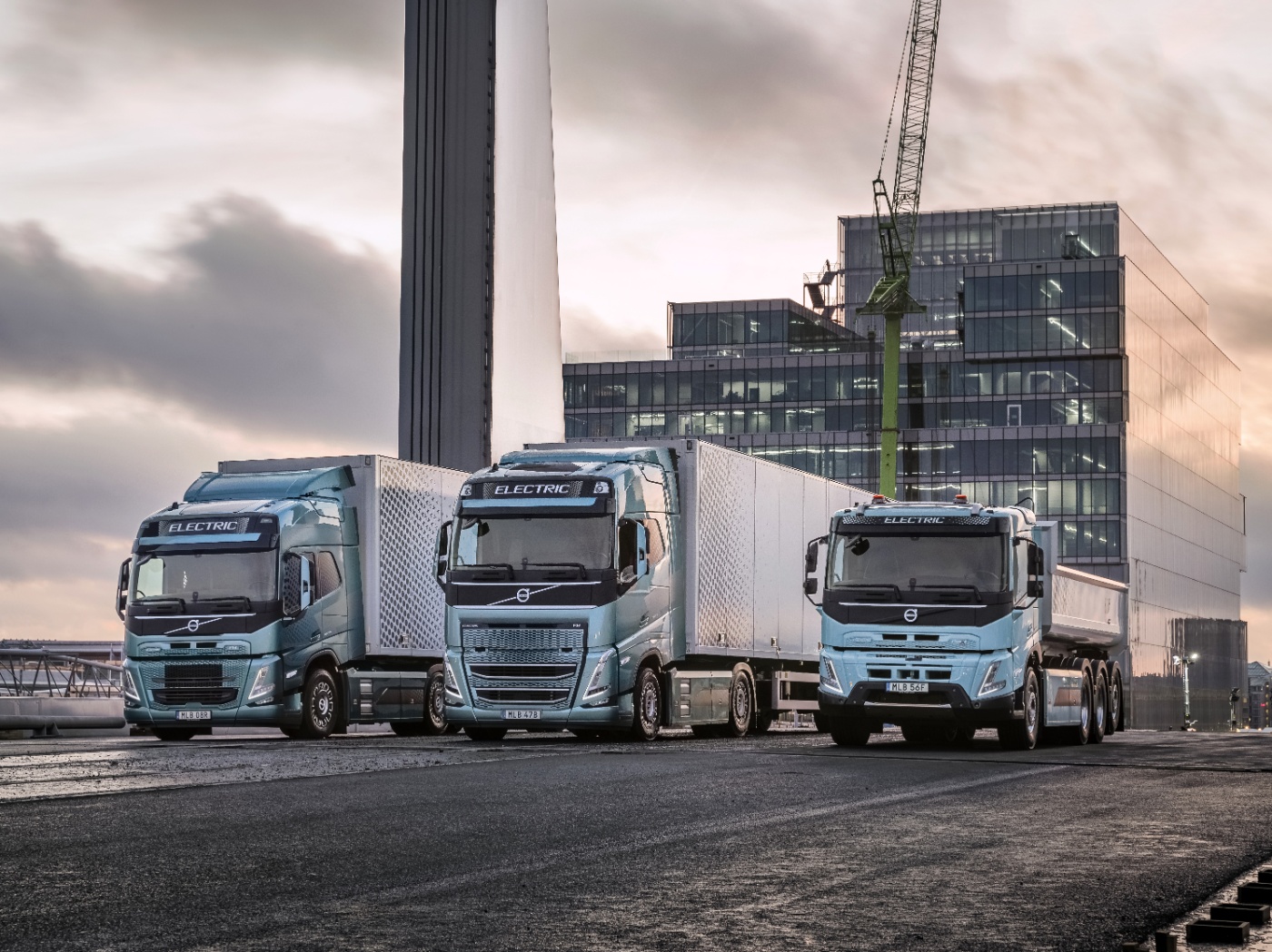 Volvo’s e-trucks will use a total of three electric motors. Photo: Volvo Trucks
