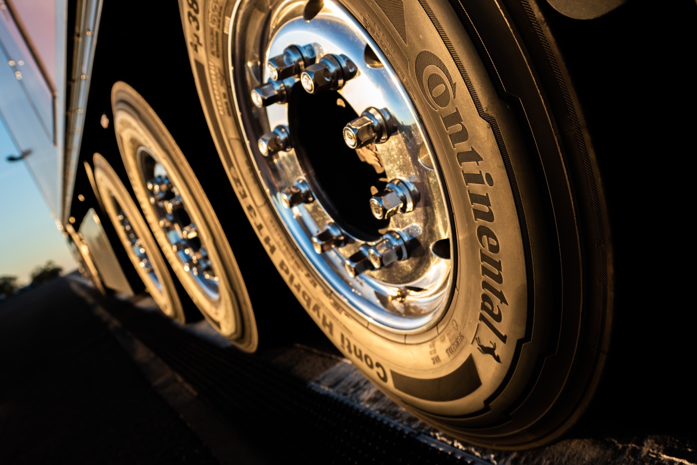 Continental’s tire development meets current requirements for cargo transport. Photo: Continental 