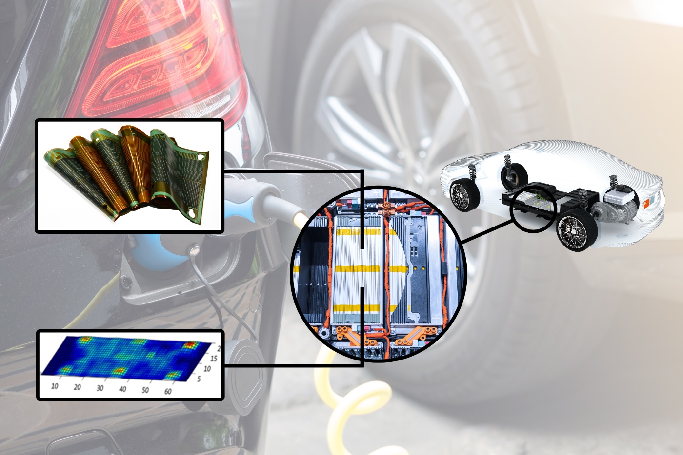 Paper-thin, printed sensors provide valuable information on battery status. Photo: InnovationLab 