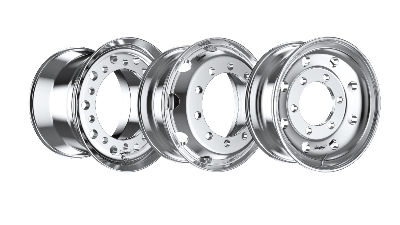 Light metal wheels for more loading with heavy payloads. Photo: Ronal