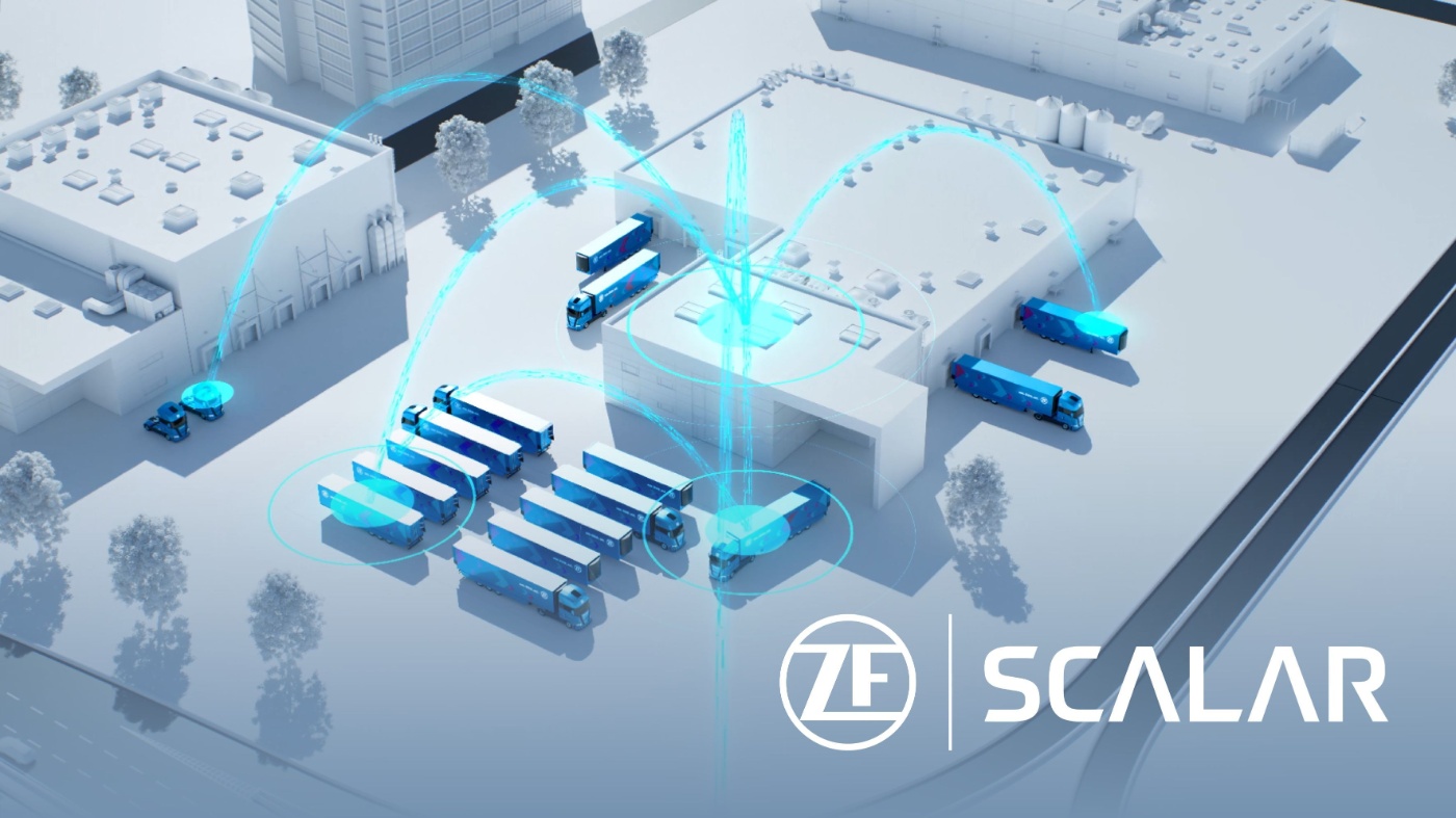 ZF SCALAR: vollautomatisierte und KI-basierte Software-Plattform für Flottenbetreiber. Bild: ZF 