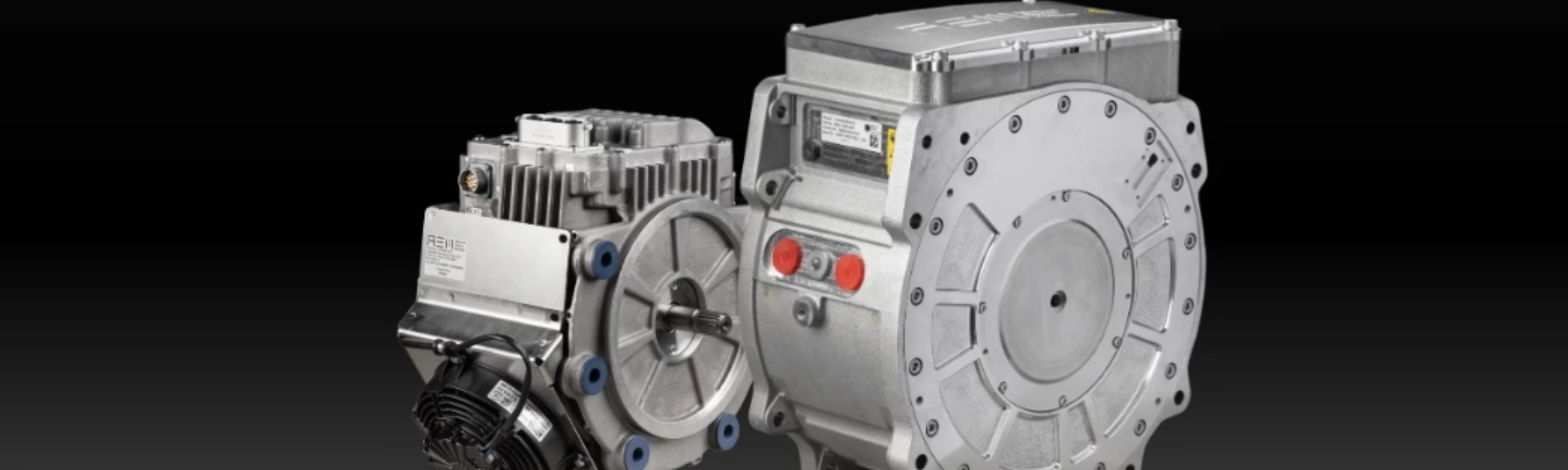 Elektromotor von Advanced Electric Machines in einer Produktansicht.
