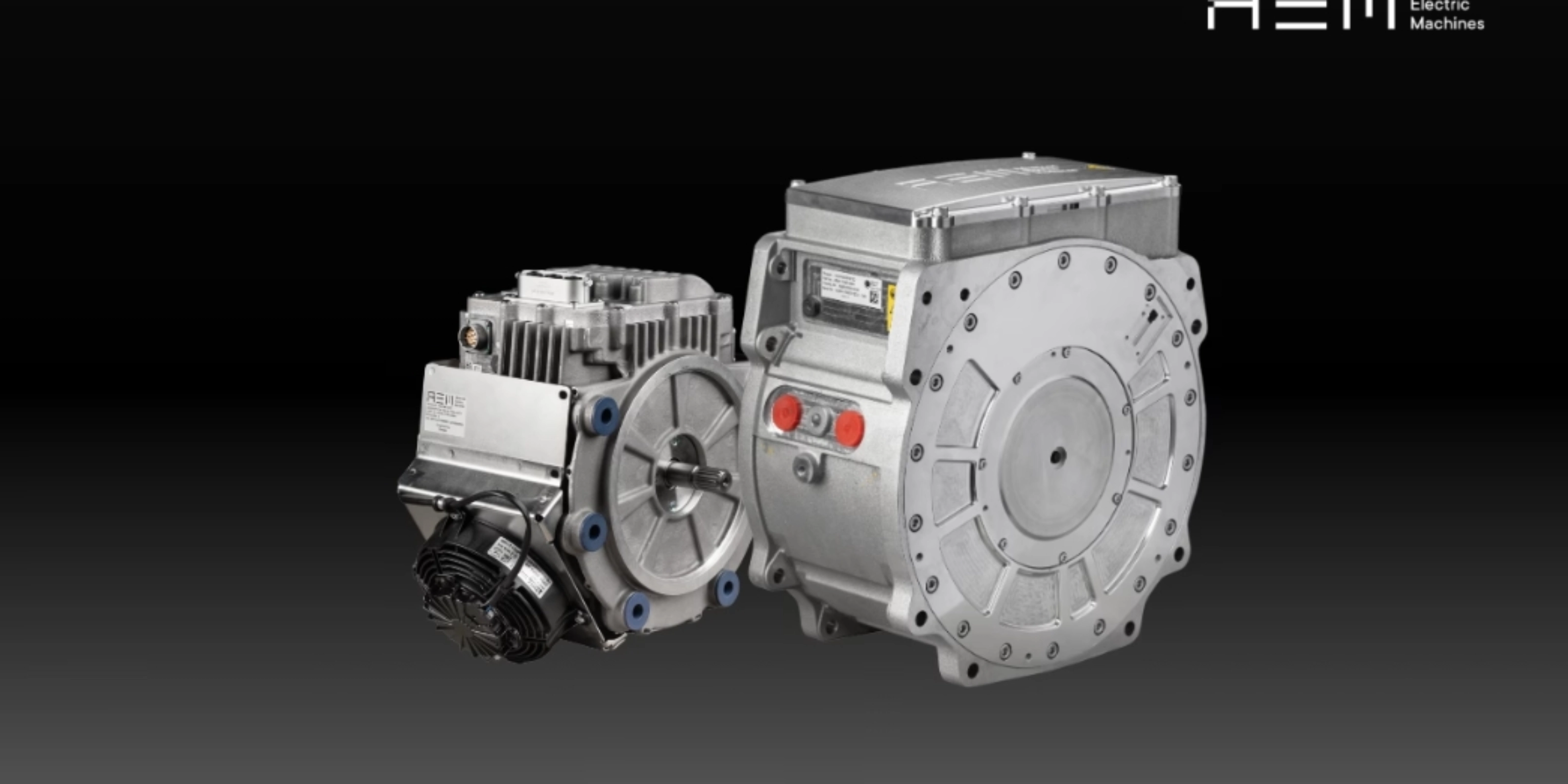 Elektromotor von Advanced Electric Machines in einer Produktansicht.