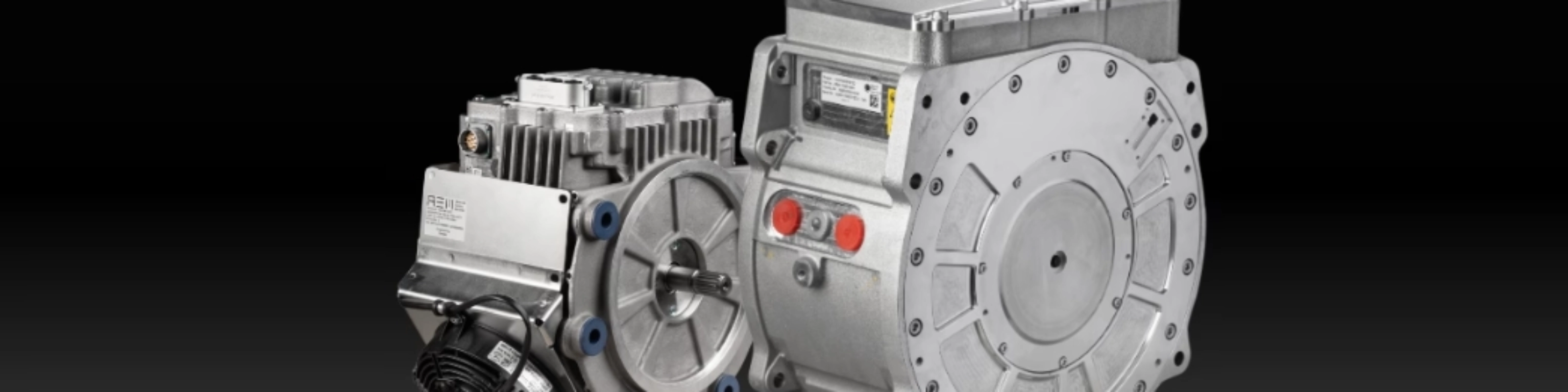 Elektromotor von Advanced Electric Machines in einer Produktansicht.