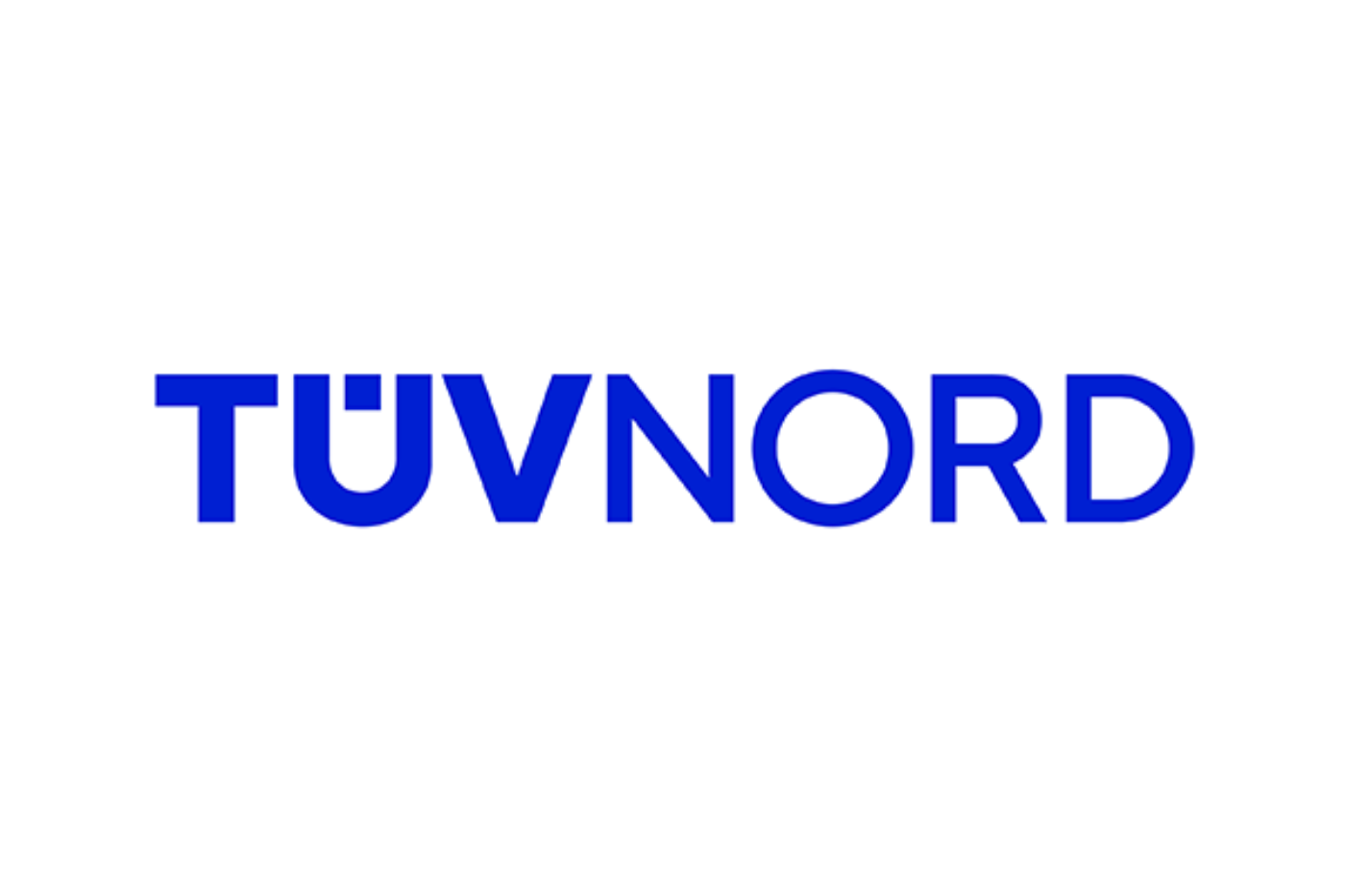 TÜV NORD Logo in blauen Großbuchstaben.