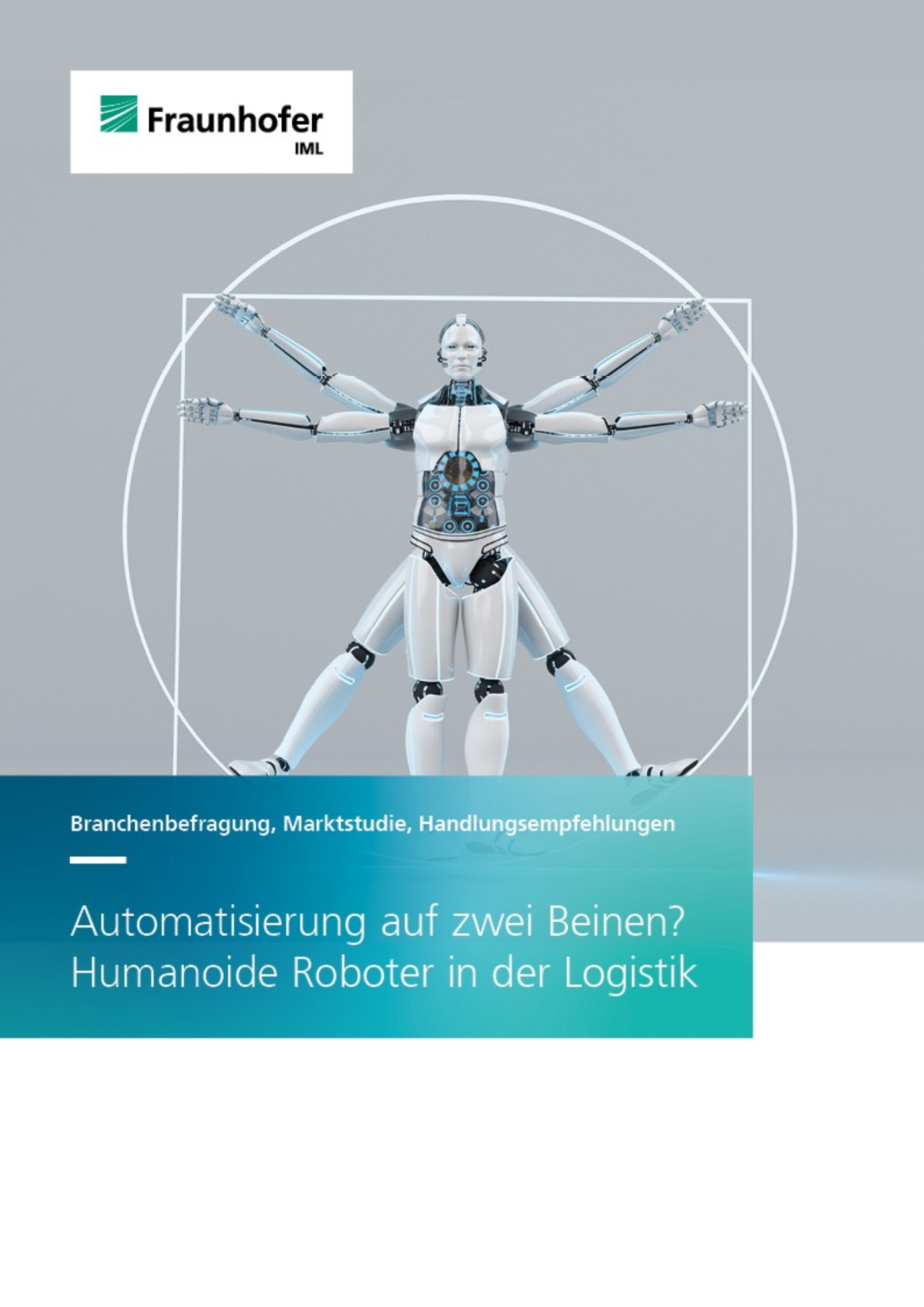 Infografik eines humanoiden Roboters mit Bauteilen und Kerndaten.
