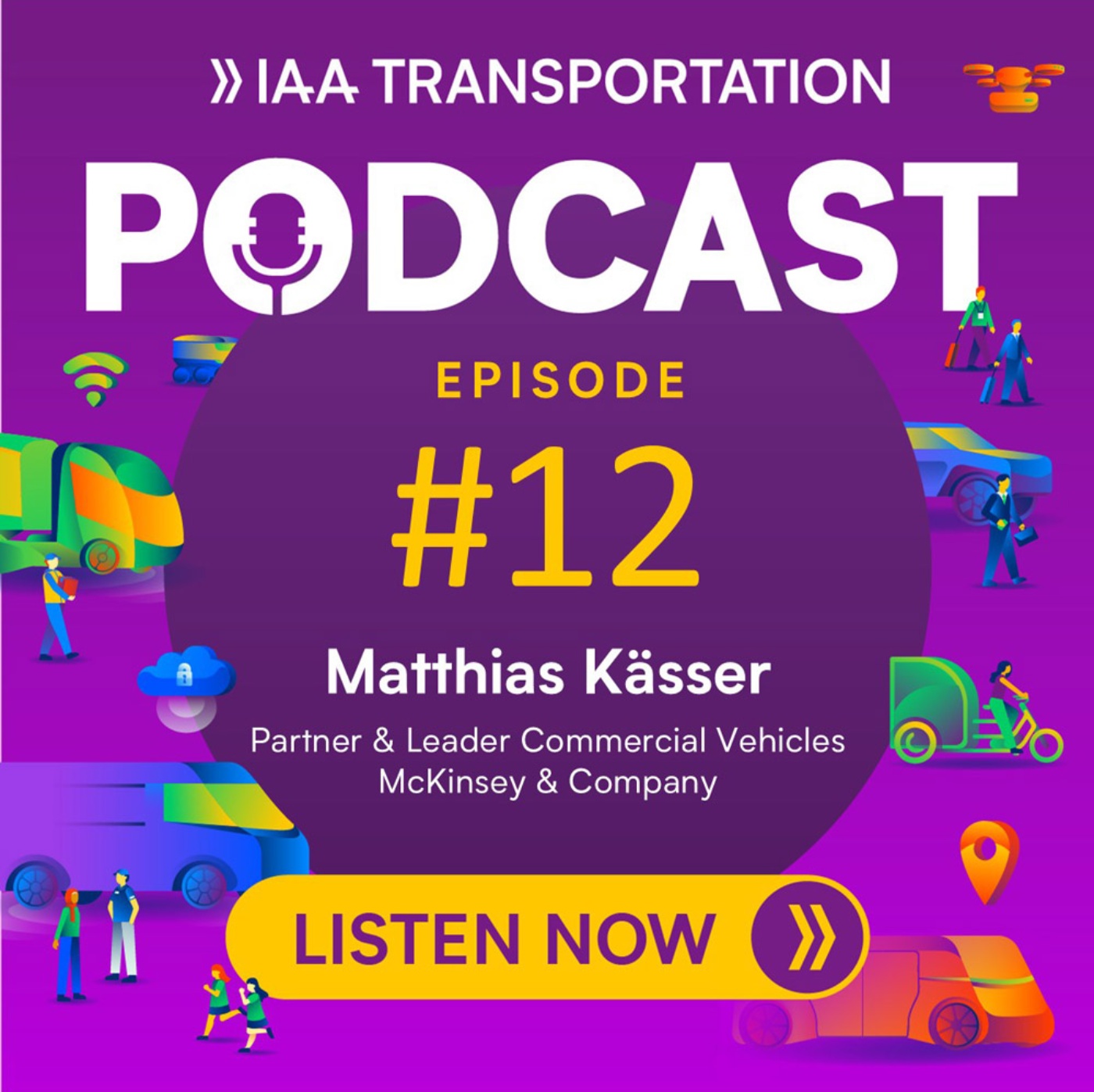 IAA Transportation Podcast, Folge 12 mit Matthias Kässer von McKinsey & Company.