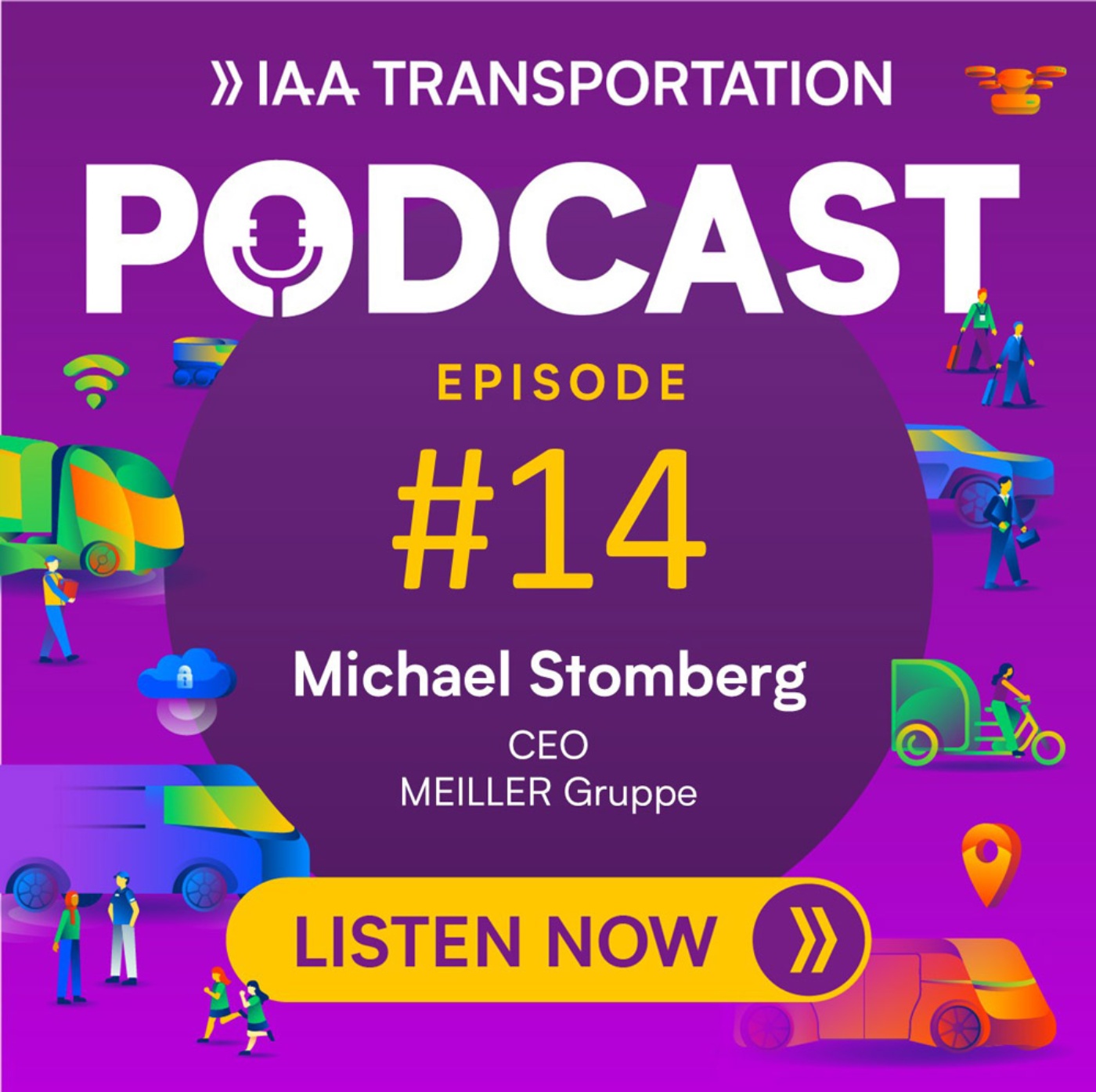 IAA Transportation Podcast, Folge 14 mit Michael Stomberg, CEO der MEILLER Gruppe.