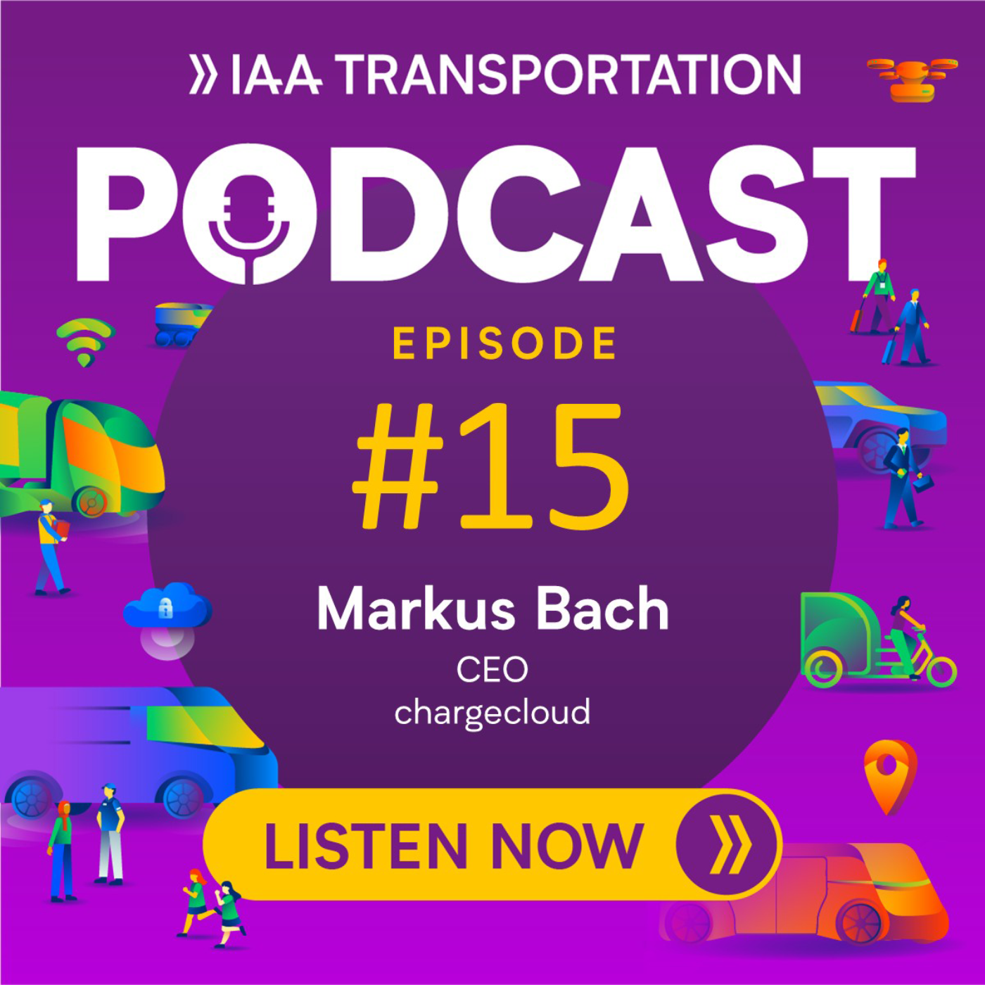 IAA Transportation Podcast, Folge 15 mit Markus Bach, CEO von chargecloud.